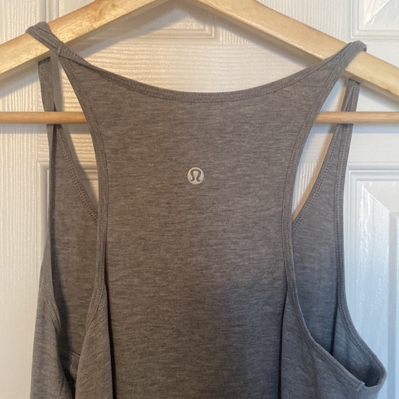 Lululemon size 4 tank dress, dove grey. - Picture 3 of 3